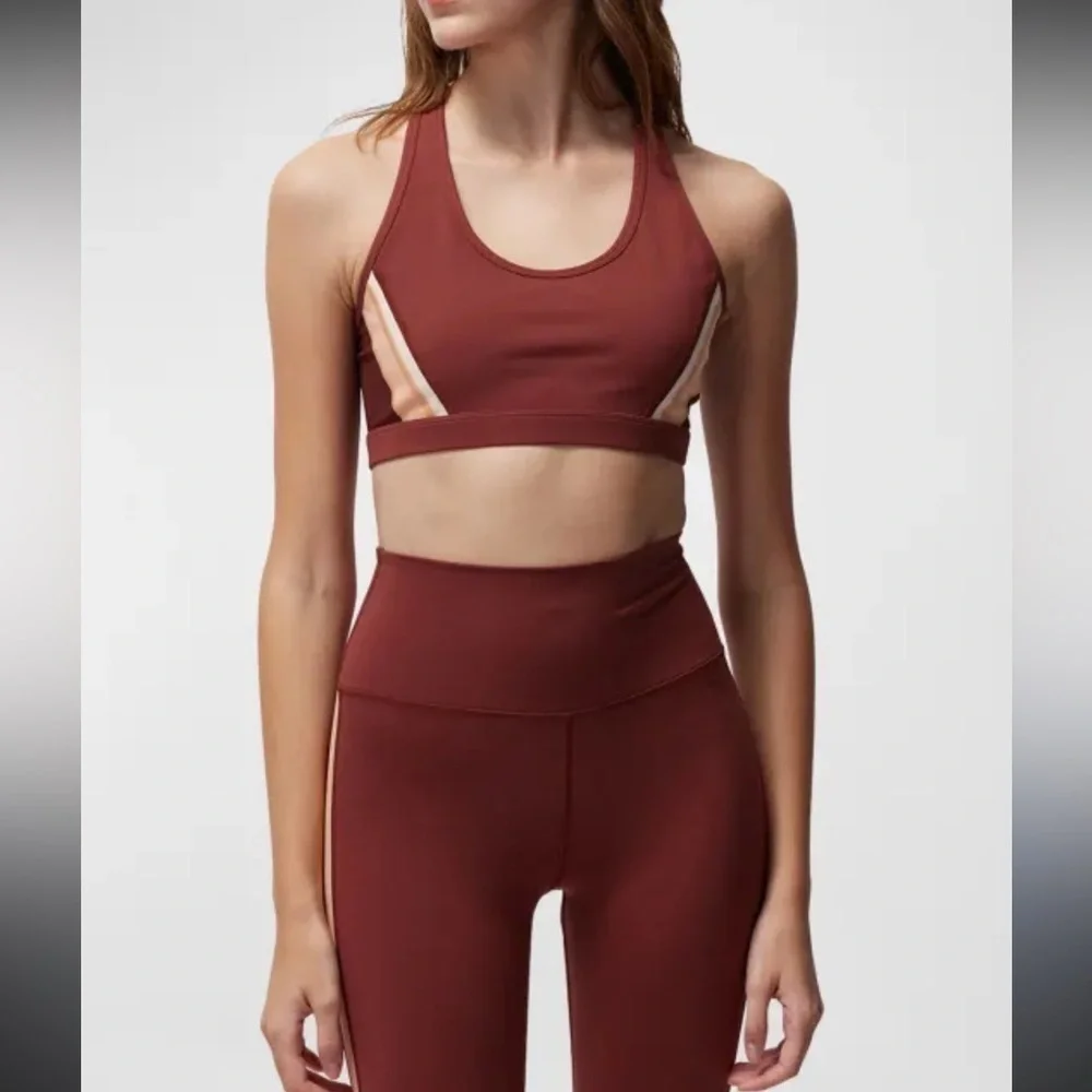 NWOT Spiritual Gangster Velo Dream Tech Eco Jersey Racerback Sports Bra S